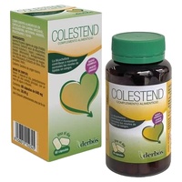 Colestend manutenção de lipídios no sangue 60 cápsulas de 640mg - Derbós