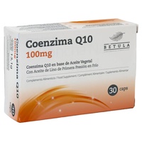 Coenzima Q10 100mg 30 cápsulas de 436mg - Betula
