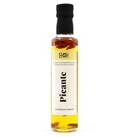 Azeite virgem extra com pimenta caiena 250 ml de óleo - Como Como Foods