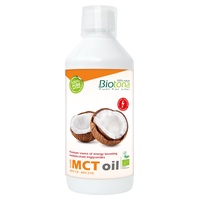 óleo mct puro óleo de coco 500 ml de óleo (Coco) - Biotona