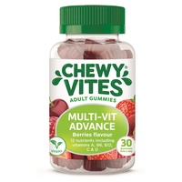 multivitamínico avançado para adultos 60 gomas (Bagas) - Chewy Vites