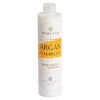 Máscara de argan-marula com queratina 500 ml de creme - Dimefar