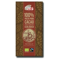Pasta de cacau 100% pura 100 g (Cacau) - Chocolates Sole