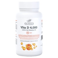 Vitamina D4000 90 cápsulas de 251mg - Betula