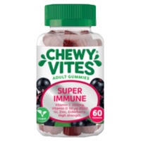 Multivitamínico super imune para adultos 60 gomas (Suco) - Chewy Vites