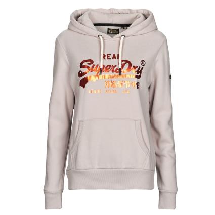 Superdry  Sweats VL EMBELLISH HOOD  Bege Disponível em tamanho para senhora. FR 38,FR 40,FR 42,FR 36.Mulher > Roupas > Abrigo