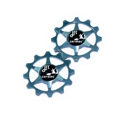 Jrc Components Narrow Wide Ceramic Pulleys Prateado 12t