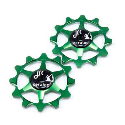 Jrc Components Narrow Wide Ceramic Pulleys Prateado 12t