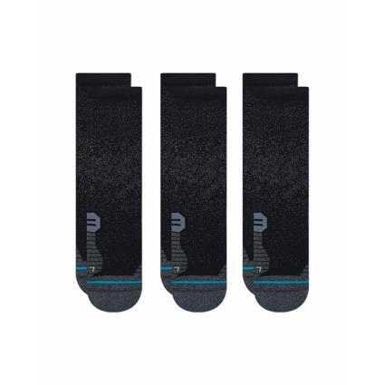 Stance Set Of 3 Socks Stance Run Crew Preto EU 35-37 Homem