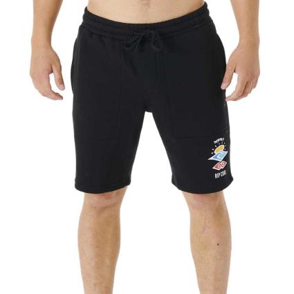 Rip Curl Search Icon Sweat Shorts Preto XL Homem