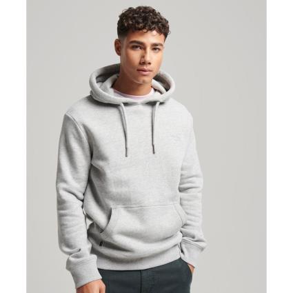 Superdry Vintage Logo Emb Hoodie Cinzento S Homem
