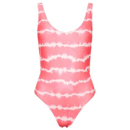 Superdry Code Tie Dye Swimsuit Rosa M Mulher