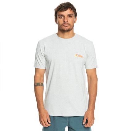 Quiksilver Sunburnt Days Short Sleeve T-shirt Branco L Homem