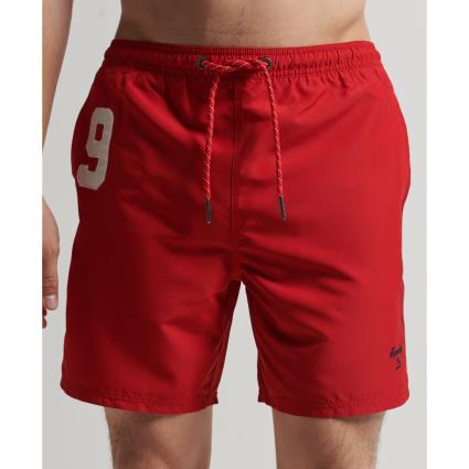 Superdry Vintage Polo Swimming Shorts Vermelho M Homem