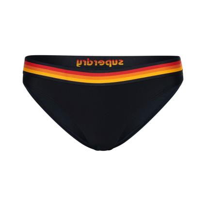 Superdry Vintage Logo Bikini Bottom Preto XL Mulher