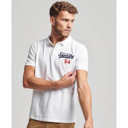 Superdry Vintage Superstate Polo Branco XL Homem