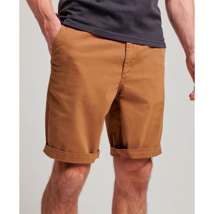 Superdry Vintage Officer Chino Shorts Castanho 34 Homem