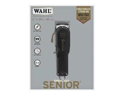 Aparador de Cabelo Wahl Cordless Senior Preto