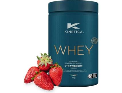 Proteína KINETICA Whey Morango (1 kg)