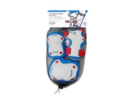 Kit Proteccion Rojo/Azul Talla S/M Olsson