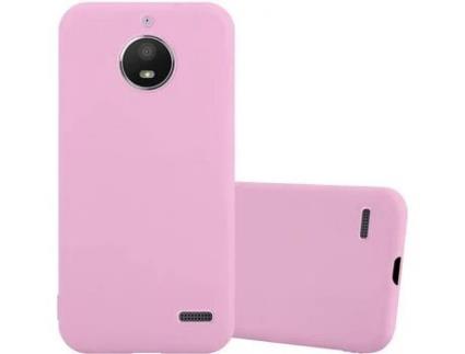 Capa para Motorola MOTO E4 CADORABO Rosa