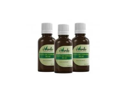 Kit Óleo de Copaíba 30 ml 3X Unidades Copaifera Officinalis