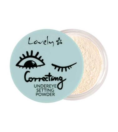 Lovely - Pó fixador solto para contorno dos olhos - Correcting