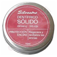 Gomas de pasta de dentes sólidas videira e ginseng vermelho 15 g - Silvestre