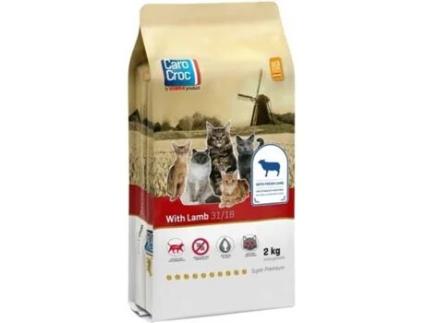Ração para Gatos EURO PREMIUM Carocroc (2Kg - Seca - Sabor: Borrego)