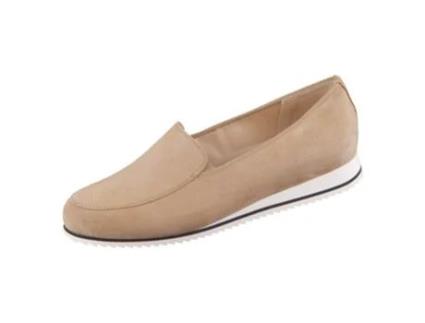 Mocassins HASSIA Camurça Mulher (6.0 uk - Bege)