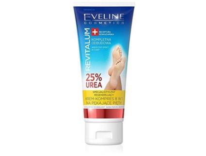 Eveline Creme Regenerativo Intenso 8 Em 1 Para Calcanhares Rachados