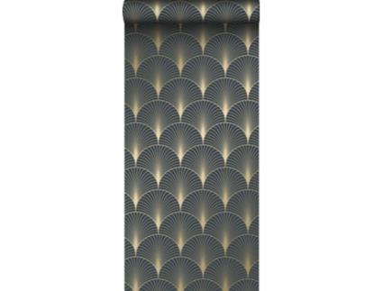 Papel de Parede ESTAHOME (0,53 x 10,05 m - Tecido - Multicor)