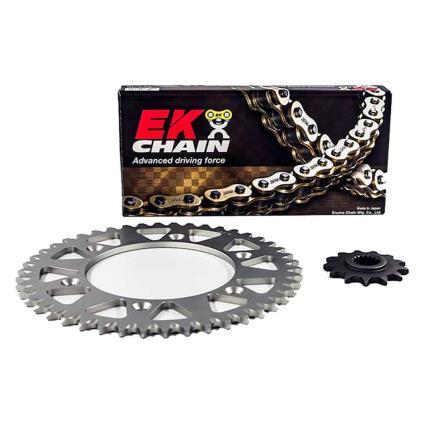Pbr Sprockets Yamaha Wr 450f Sro Chain Kit Prateado 14t / 48t