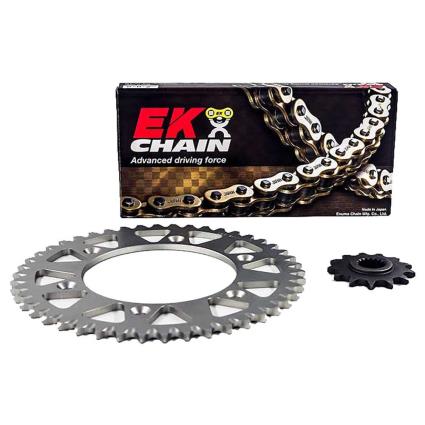 Pbr Sprockets Yamaha Wr 250f Sro Chain Kit Dourado 14t / 49t