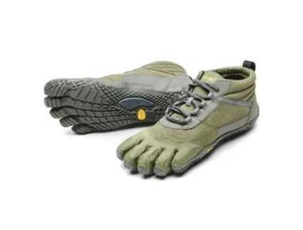 Sapatilhas com Dedos VIBRAM Fivefingers V Trek Insulated Mulher (Nylon - Verde - 42)