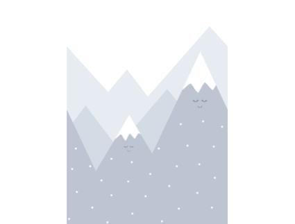 Fotomural ESTAHOME (2 x 2,79 m - Tecido - Azul)