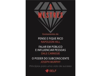 Livro 3 Mestres - Pack Livro Bolso de Napoleon Hill, Dale Carnegie e Joseph Murphy (Português)