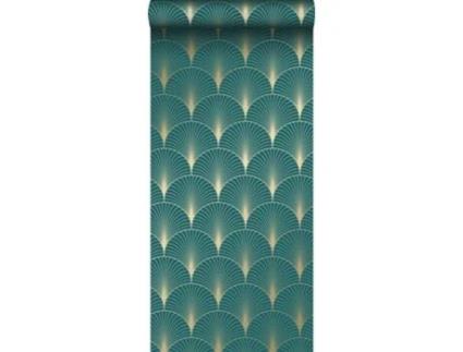 Papel de Parede ESTAHOME (0,53 x 10,05 m - Tecido - Multicor)