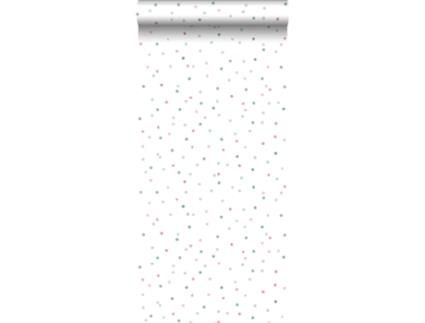 Papel de Parede ESTAHOME (0,53 x 10,05 m - Tecido - Multicor)