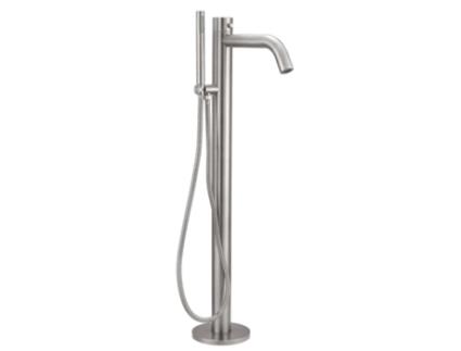 Sined ORISTANO Mini bañera de acero inoxidable 316L con ducha de mano, Inox