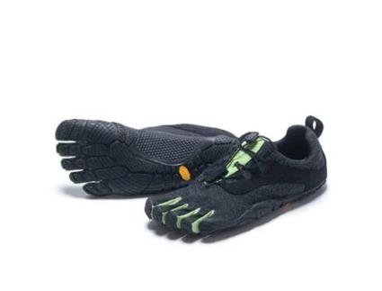 Sapatilhas com Dedos VIBRAM Fivefingers V Run Retro Homem (Nylon - Preto - 48)