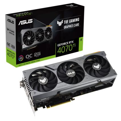 PLACA GRáFICA ASUS TUF GAMING GEFORCE RTX™ 4070 TI 12GB GDDR6X OC EDITION