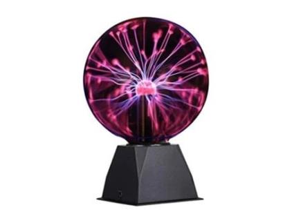 Luz de Bola de Plasma Lâmpada de Bola de Plasma Sensível Ao Toque Vidro Mágico 6 Polegadas