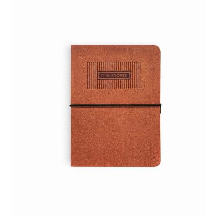 MAKE NOTES Caderno Cosido Timber, A6, 96 Folhas, Pautado, Terracota