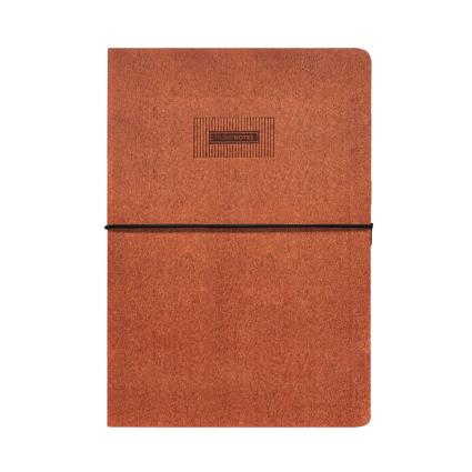 MAKE NOTES Caderno Cosido Timber, A4, 96 Folhas, Pautado, Terracota