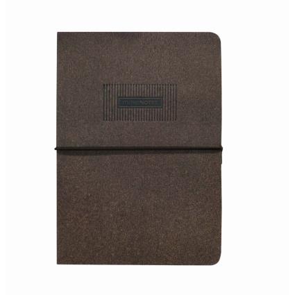 MAKE NOTES Caderno Cosido Timber, A5, 96 Folhas, Pautado, Chocolate