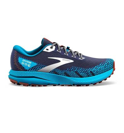 Zapatillas Trail hombre brooks Divide 3 M 41 Azul Marino
