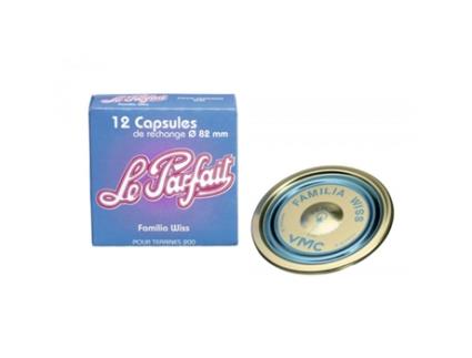 Conjunto de 12 Cápsulas para Potes de Terrina LE PARFAIT (8,2 cm)