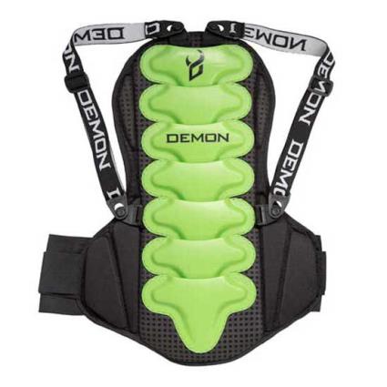 Demon Flex-force Pro Spine Guard Back Protector Verde S