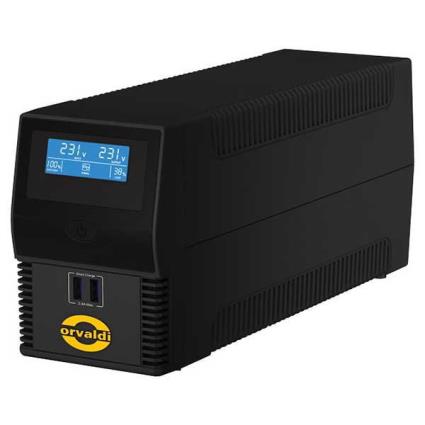 Orvaldi I650 Line-interactive 0.6kva 360w Ups Prateado EU Plug